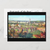 Ancienne carte postale - Vallée de la Petrusse, Lu (Devant / Derrière)