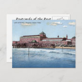 Ancienne carte postale - Venice Lido, Italie (Devant / Derrière)