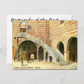 Ancienne carte postale - Vérone, Italie (Devant / Derrière)