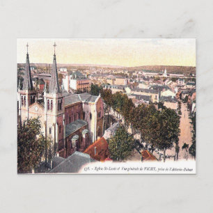 Ancienne carte postale - Vichy, Allier, France