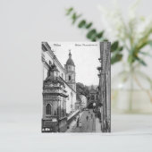 Ancienne carte postale - Vilnius, Lituanie (Debout devant)