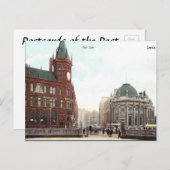 Ancienne carte postale - Voie de caisse, Leeds, Yo (Devant / Derrière)