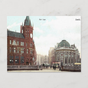 Ancienne carte postale - Voie de caisse, Leeds, Yo