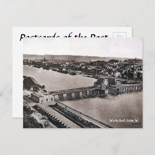 Ancienne carte postale - Waterford, Irlande (Devant / Derrière)