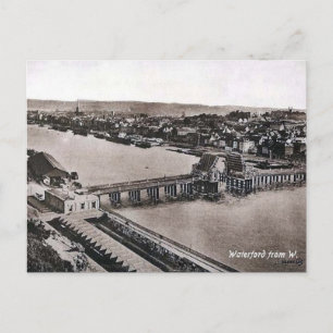 Ancienne carte postale - Waterford, Irlande
