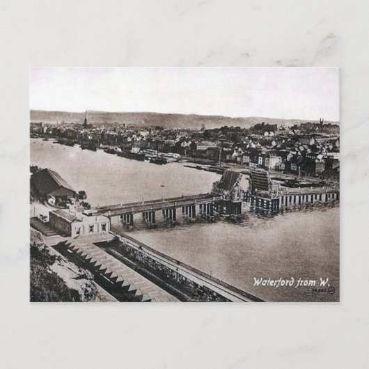Ancienne carte postale - Waterford, Irlande (Devant)