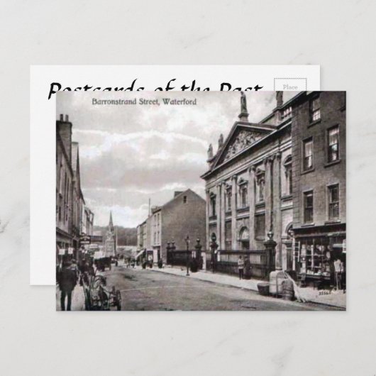 Ancienne carte postale - Waterford, Irlande (Devant / Derrière)