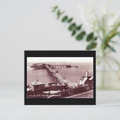 Ancienne carte postale, Weston-super-Mare, Vieux q (Debout devant)