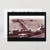 Ancienne carte postale, Weston-super-Mare, Vieux q (Devant / Derrière)