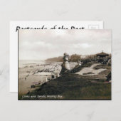 Ancienne carte postale - Whitley Bay, Tyne et Wear (Devant / Derrière)