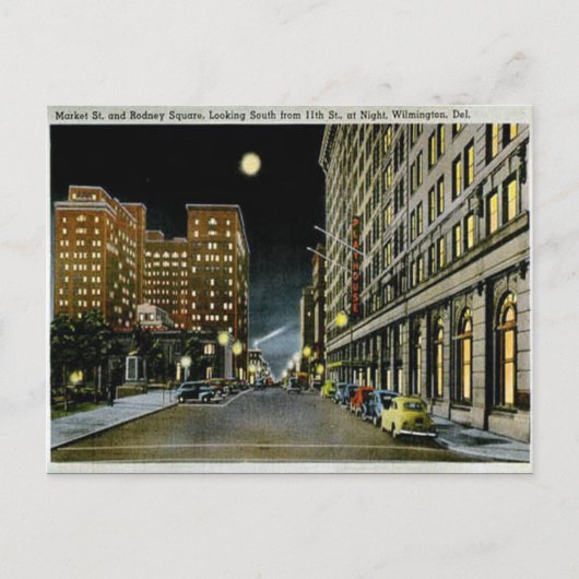 Ancienne carte postale - Wilmington, Delaware (Devant)