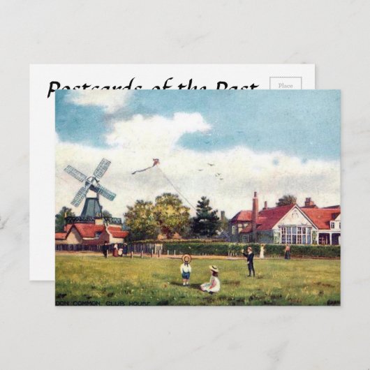 Ancienne carte postale - Wimbledon Common, Londres (Devant / Derrière)