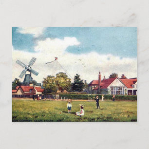 Ancienne carte postale - Wimbledon Common, Londres