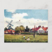 Ancienne carte postale - Wimbledon Common, Londres (Devant)