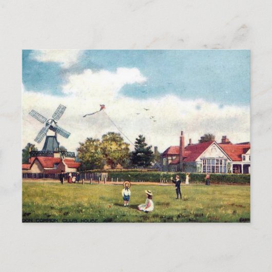 Ancienne carte postale - Wimbledon Common, Londres (Devant)