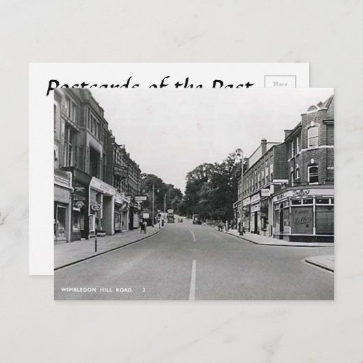 Ancienne carte postale - Wimbledon, Londres (Devant / Derrière)