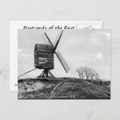 Ancienne carte postale - Windmill, Brill, Bucks (Devant / Derrière)