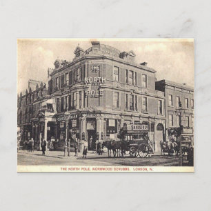 Ancienne carte postale - Wormwood Scrubbs, Londres