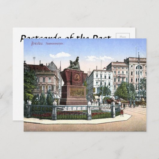 Ancienne carte postale - Wroclaw, Pologne (Devant / Derrière)