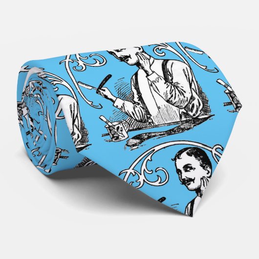 Ancienne cravate de rasage (Roulé)