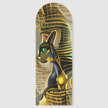 Ancienne déesse de chat égyptienne Bastet AI Citat