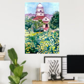 "ANCIENNE ÉCOLE" CANVAS POSTER PAR H DAVIDSOHN (Bureau à domicile)