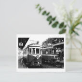 Ancienne gare de Mino, Japon Carte postale (Debout devant)