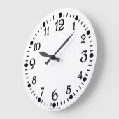 Ancienne horloge murale rétro (Angle)