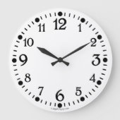 Ancienne horloge murale rétro (Recto)