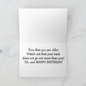 ANCIENNE JOKE D'UN GROUPE DE GNOMES CARTE D'ANNIVE (Intérieur)