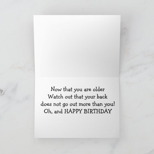 ANCIENNE JOKE D'UN GROUPE DE GNOMES CARTE D'ANNIVE (Intérieur)