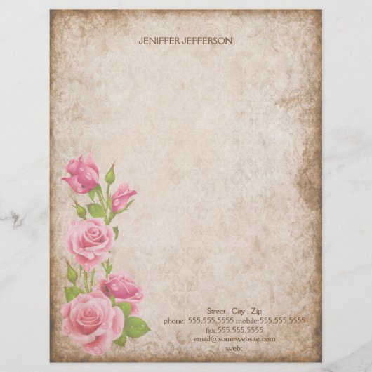 Ancienne lettre papier (Devant)