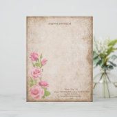 Ancienne lettre papier (Debout devant)