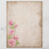 Ancienne lettre papier (Dos)