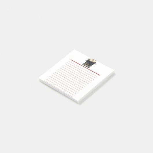 Ancienne machine à écrire Post-it® Notes 4 x 6 (Incliné)
