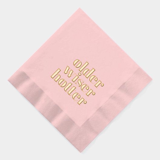 Ancienne serviette rose plus sage (Droite)