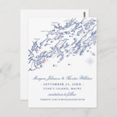 ANCIENNE VERSION Enregistrer la date Carte postale (Devant / Derrière)