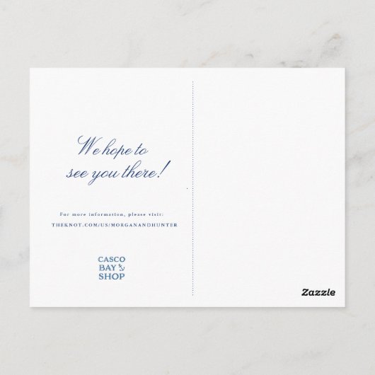 ANCIENNE VERSION Enregistrer la date Carte postale (Dos)