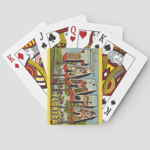 Anciennes cartes à jouer de Tampa Floride