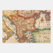 Anciennes cartes papier à envelopper à papier à pa (Devant 2)