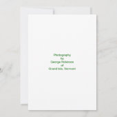 Anciennes Invitations de Pitcher (Dos)