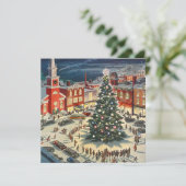 ANCIENNES INVITATIONS DE VACANCES D'ÉCLAIRAGE D'AR (Debout devant)