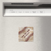 Anciens aimants de baseball, Couture de baseball d (In Situ (Lave-vaisselle))
