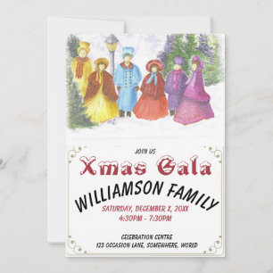 ANCIENS CAROLERS MODERNES XMAS GALA INVITATION À L