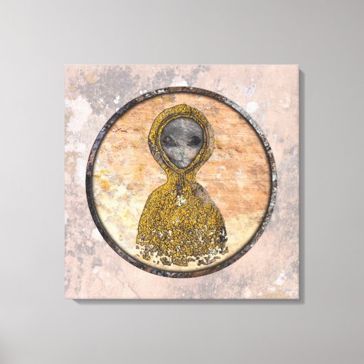 Ancient Alien Canvas Afdruk (Voorkant)