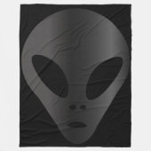 Ancient Alien - De Grijzen Fleece Deken (Voorkant)