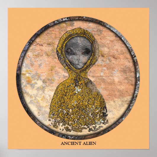 ANCIENT ALIEN POSTER (Voorkant)