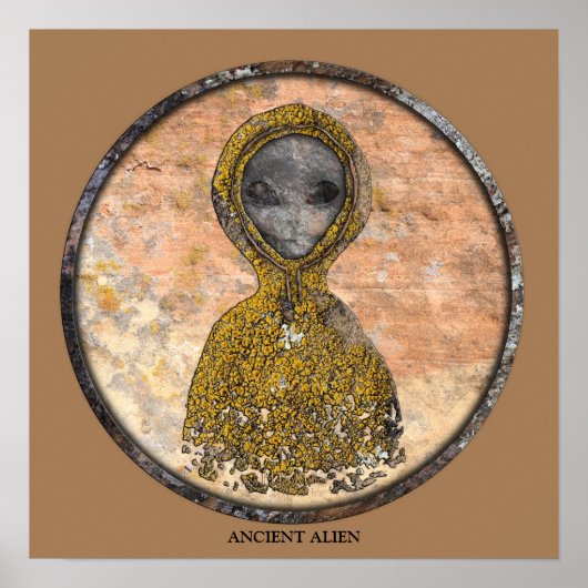 ANCIENT ALIEN POSTER (Voorkant)