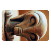 Ancient Alien Statue Magneet (Horizontaal)