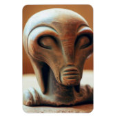 Ancient Alien Statue Magneet (Verticaal)